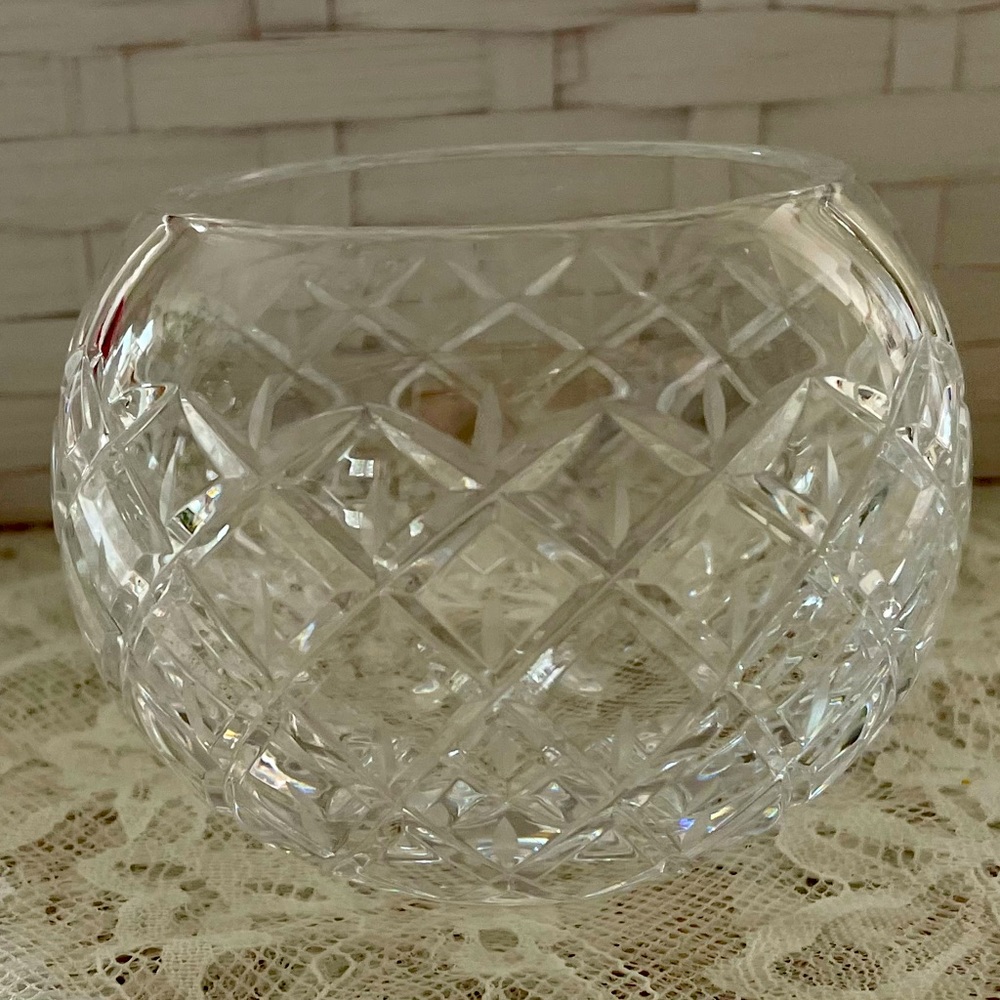 Atlantis Crystal, Vintage Candle Holder